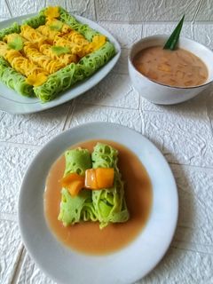 Foto resep Roti Jala Kuah Kinca