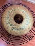 Bolo de tangerina e sementes de papoila