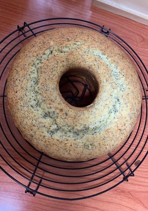 Foto de Bolo de tangerina e sementes de papoila