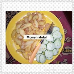 A picture of Fried chips.
