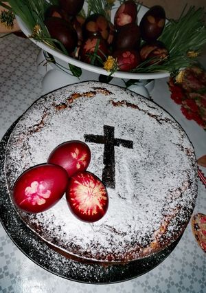 O poză a rețetei Pască fără aluat.