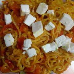 Wheat flour maggi A picture of Wheat flour maggi.