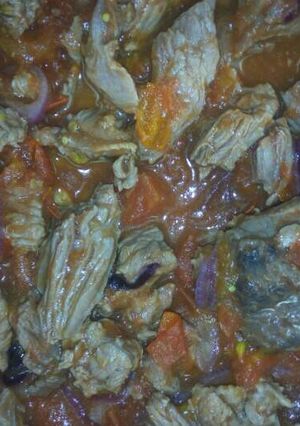 A picture of Beef stew.