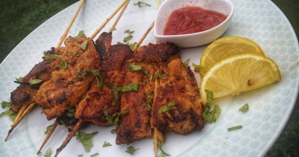 Five ingredients Quick Fish tikka Recipe by Rehana Wasim Cookpad