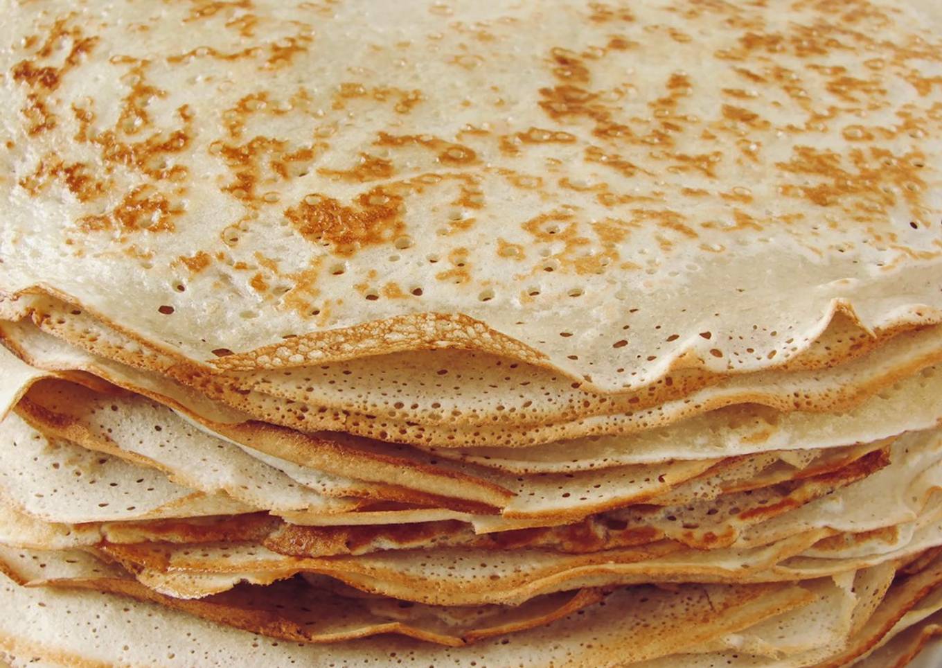 Pâte à crêpes moelleuses