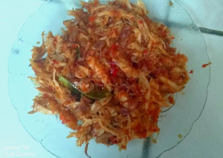 Sambel Ayam Suir