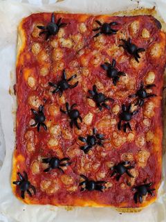 Foto di La pizza di Halloween