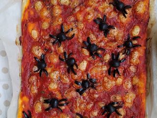 La pizza di Halloween