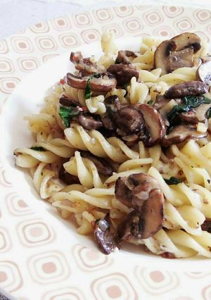 Foto resep Mushroom Fusilli Aglio Oillio