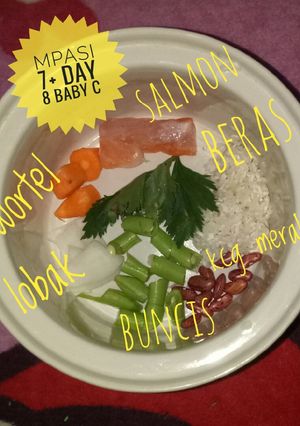 Foto resep Mpasi 7+ day 8 baby c