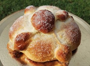 Una foto de Pan de muerto