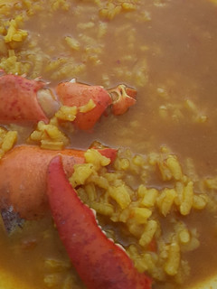 Una foto de Arroz con Bogavante