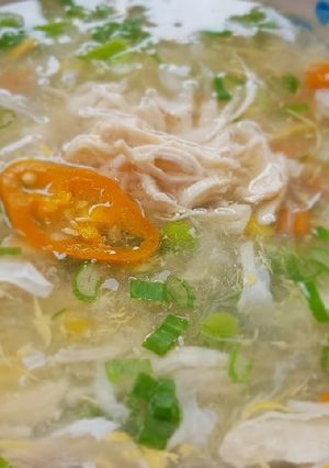 Una foto de Sopa fuchifú a la Yooko