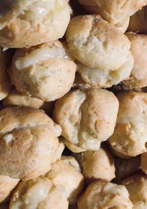 Una foto de Bombas de crema pastelera