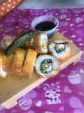 Sushi empanizado