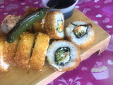 Sushi empanizado