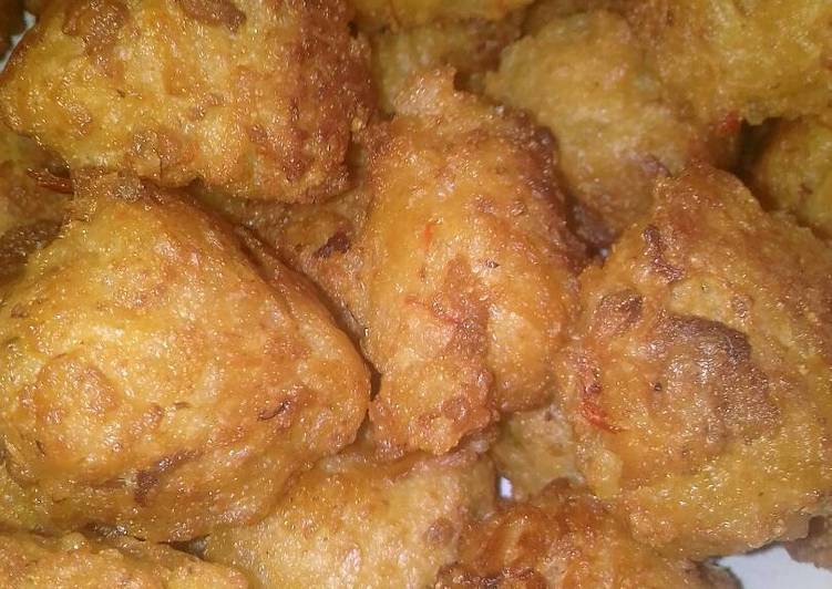 Sablak goreng krispi luar lembut didalam