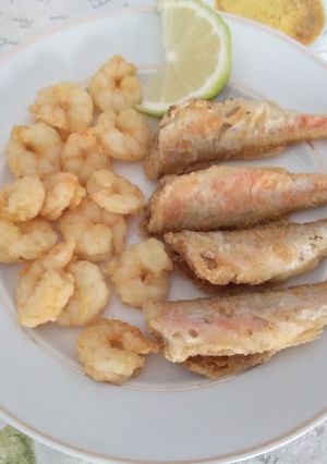 Foto di Mazzancolle e triglie fritte