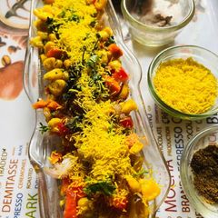 A picture of Corn Chaat.