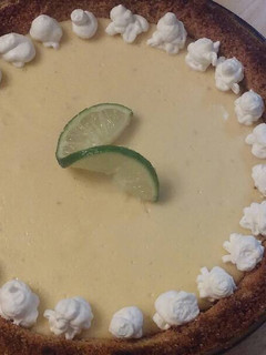 A picture of Key Lime Pie.