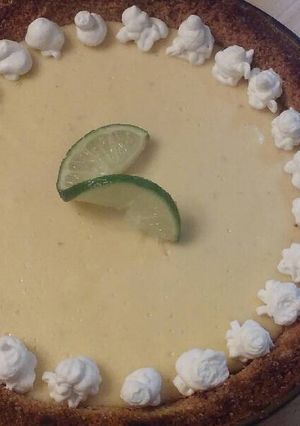 A picture of Key Lime Pie.