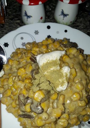 عکسی از دستور ذرت مکزیکی🥡🥡🍿
