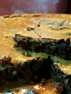 Una foto de Brownie de chocolate