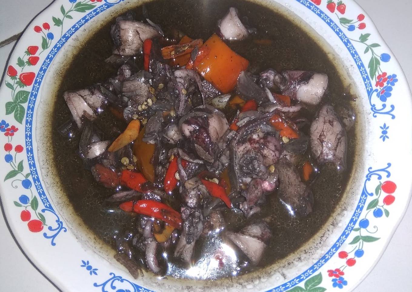 Cumi Hitam Pedas