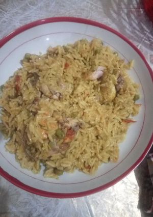 صورة لوصفة ارز صحي بالكركم