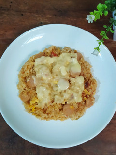 Foto resep Nasi Goreng Keju