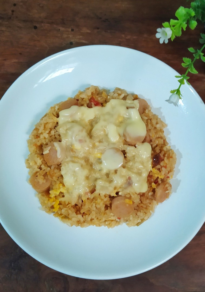 Foto resep Nasi Goreng Keju