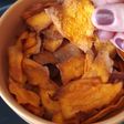 Chips de patate douce