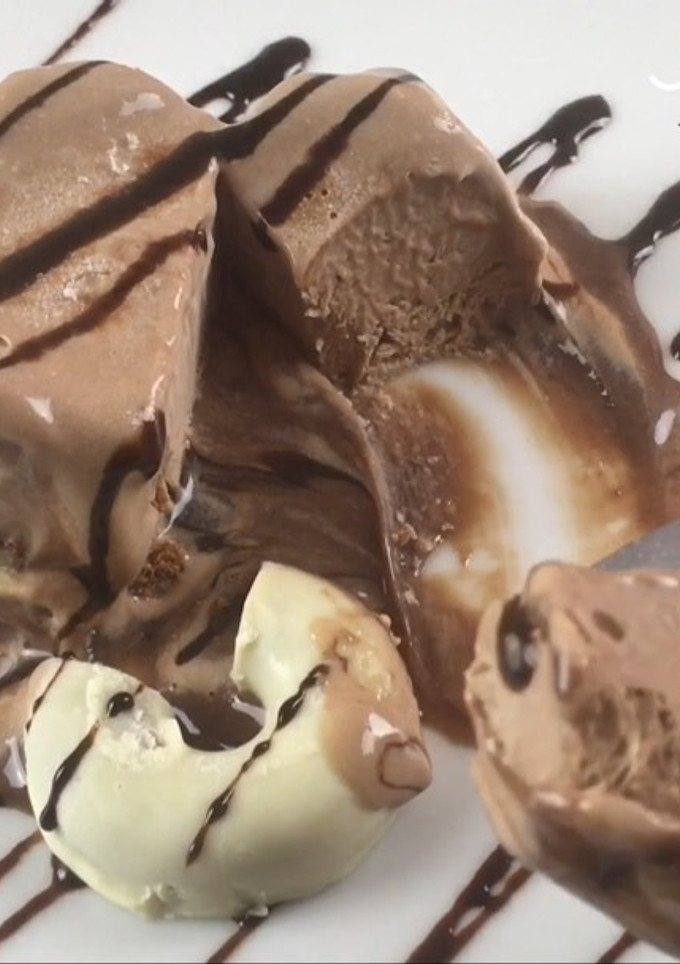 Una foto de Helado de Nesquik