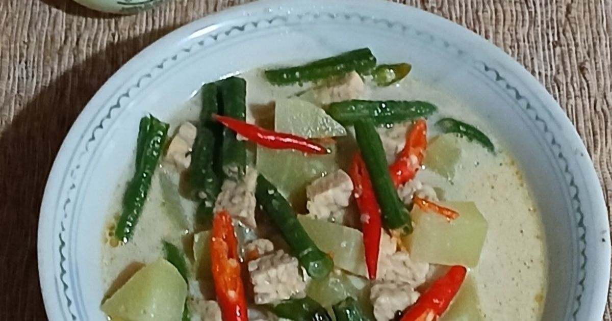 758. Sayur Lodeh Pedas Jawa