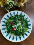 Bayam Masak Air Mudah
