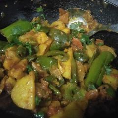 Potato capsicum A picture of Potato capsicum.