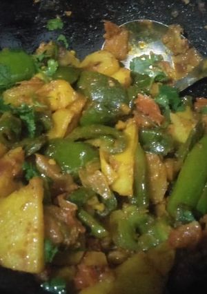 A picture of Potato capsicum.