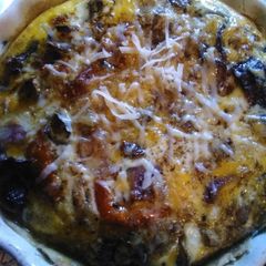 Healthy diet quiche A picture of Healthy diet quiche.