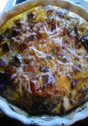 A picture of Healthy diet quiche.