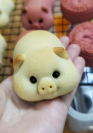 Hình của món Bánh nướng heo mập.