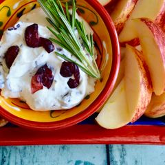 Cranberry and Rosemary Cheese Dip A picture of Cranberry and Rosemary Cheese Dip.