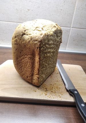 Tökmagos kenyér kenyérsütőgépben recept fotója