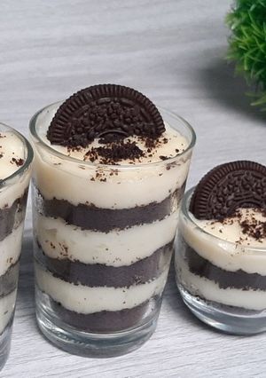 Foto resep Oreo cheesecake no oven no mixer