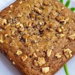 A picture of Whole Wheat Banana Walnut Cake.