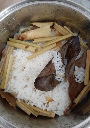 Foto resep Nasi Liwet Rice Cooker