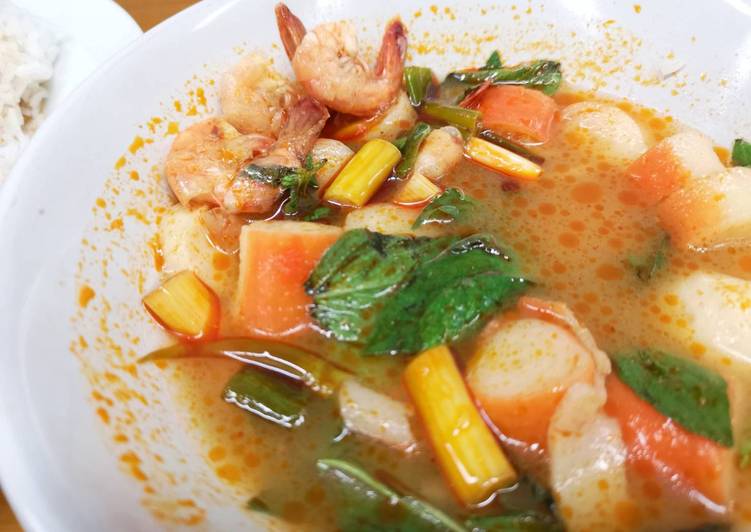 Resep Tomyam Goong Seafood Enak Ala Anak Kost Anti Gagal Yang Renyah