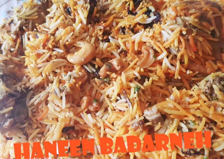 برياني هندي على اصوله بالكاجو والدجاج سريع التحضير