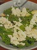 Tumis Broccolini&putih telur asin