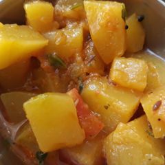 A picture of Kaddu ki Sabji.