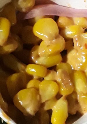 A picture of Creamy sweet corn.